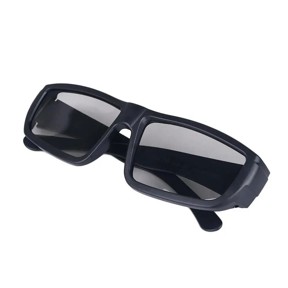 Occhiali 3D con Montatura Nera in Plastica per DVD, Home Theater, Cinema, Giochi 3D, Visione Tridimensionale Anaglifo - immagine 2