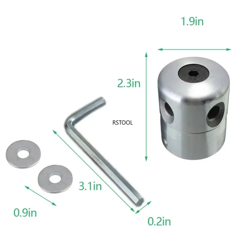 Aluminum Grass Trimmer Head Brush Cutter Head Lawn Mower Accessories Cutting Line for Strimmer Replacement grass trimmer head aluminum trimmer head brush cutter accessories mower accessories
