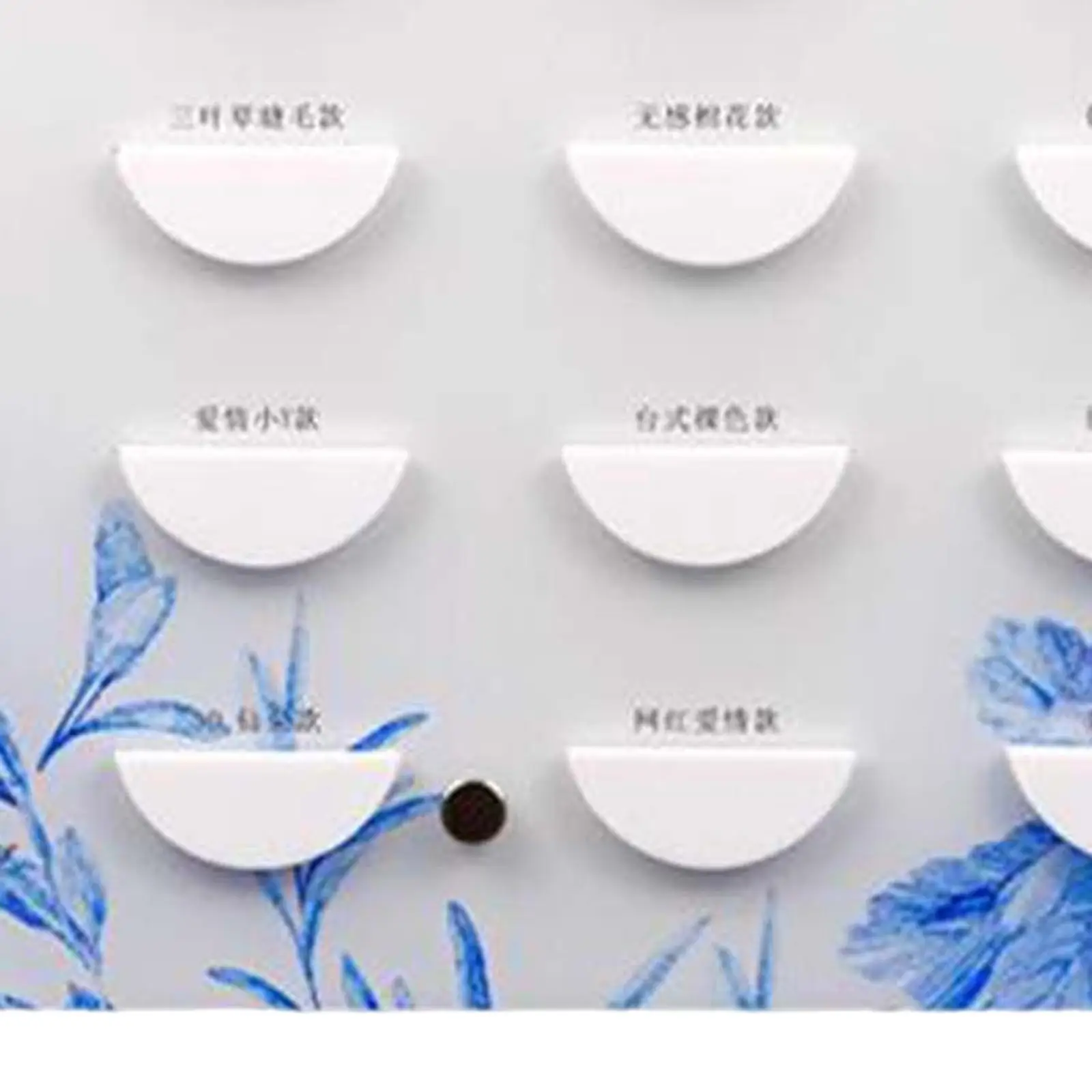 

False Eyelash Display Holder Makeup Display False Eyelash Container Round