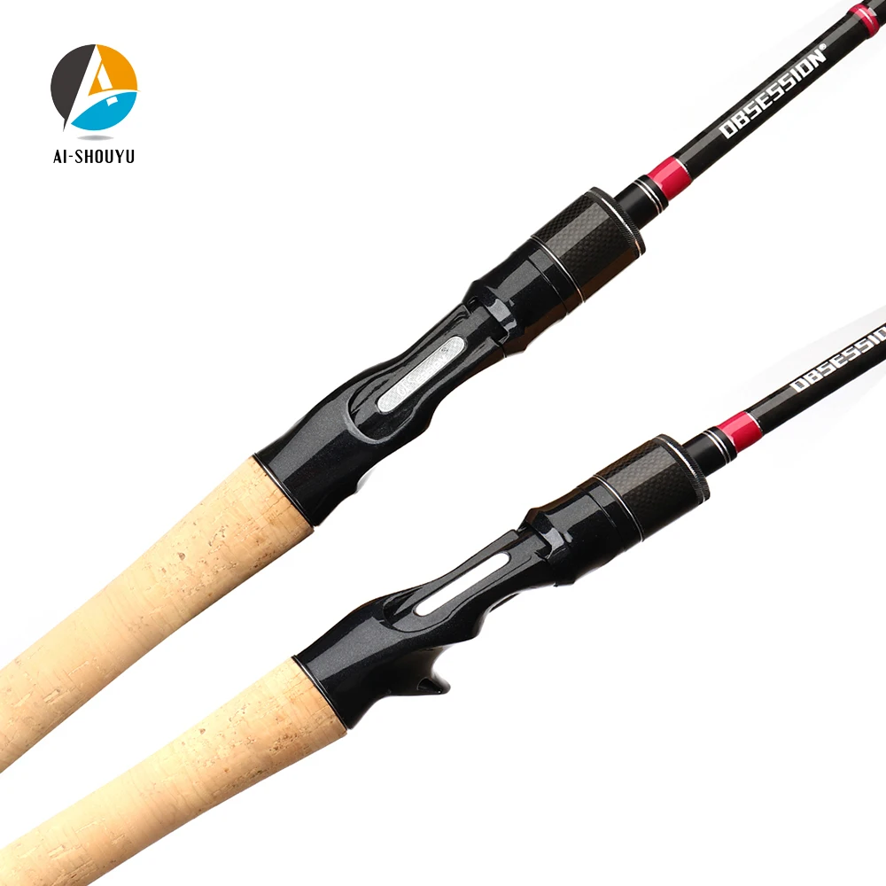 Mavllos Cavalry Bass Fishing Spinning Rod, Carbon M ML Tip 1.98M Lure  5-15g/7-28g 8-25lb Ultralight Carp Fishing Casting Rod