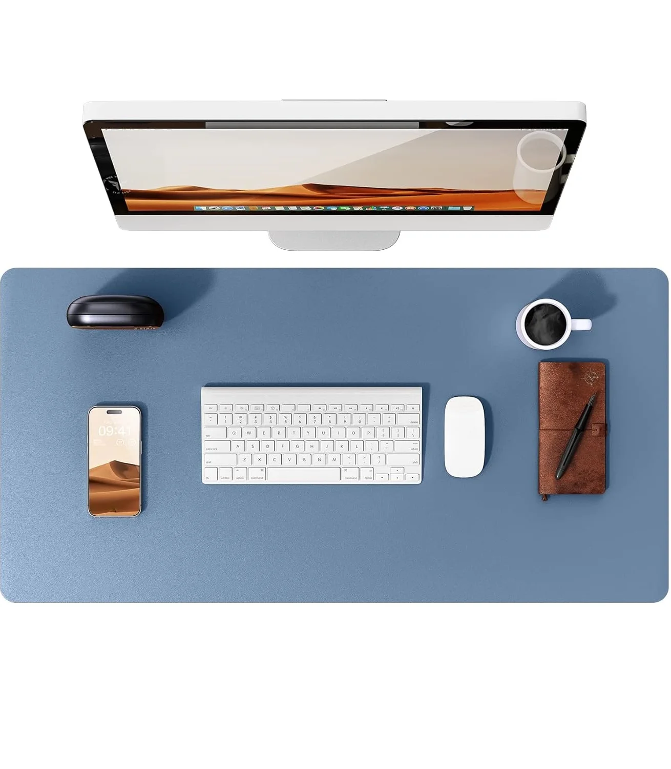 Premium Leather Desk Protector | Extra-Large Workspace Mat