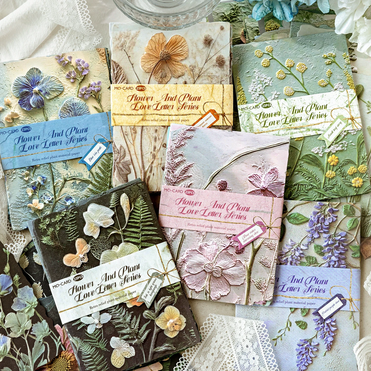 Vintage Texture Paper Set 3