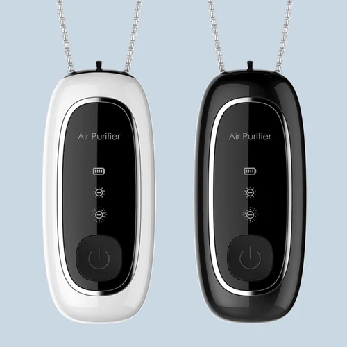 Homdd 휴대용 웨어러블 미니 Usb 공기 청정기 클리너 Freshener 음이온 오존 발생기 자동차 홈 개인 공간 4