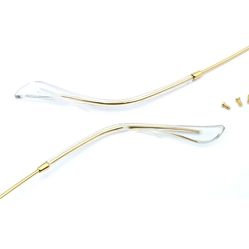 Glasses Temple Accessories For 3447 2447 Men And Women Myopia Mirror Frame Sunglasses Leg Gold Black Silver Gun Color 4