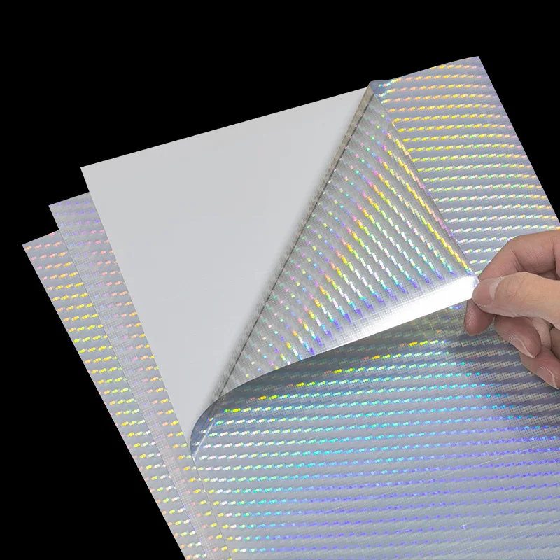 Printable Vinyl Sticker Paper Laser Printer | Printable Adhesive  Holographic Vinyl - Self-adhesive Paper - Aliexpress