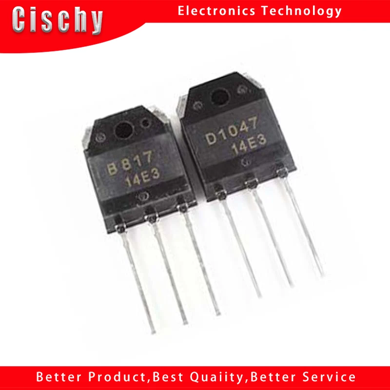 

2 шт = 1 пара 2SD1047 2SB817 (1 шт. D1047 1 шт. B817)-247