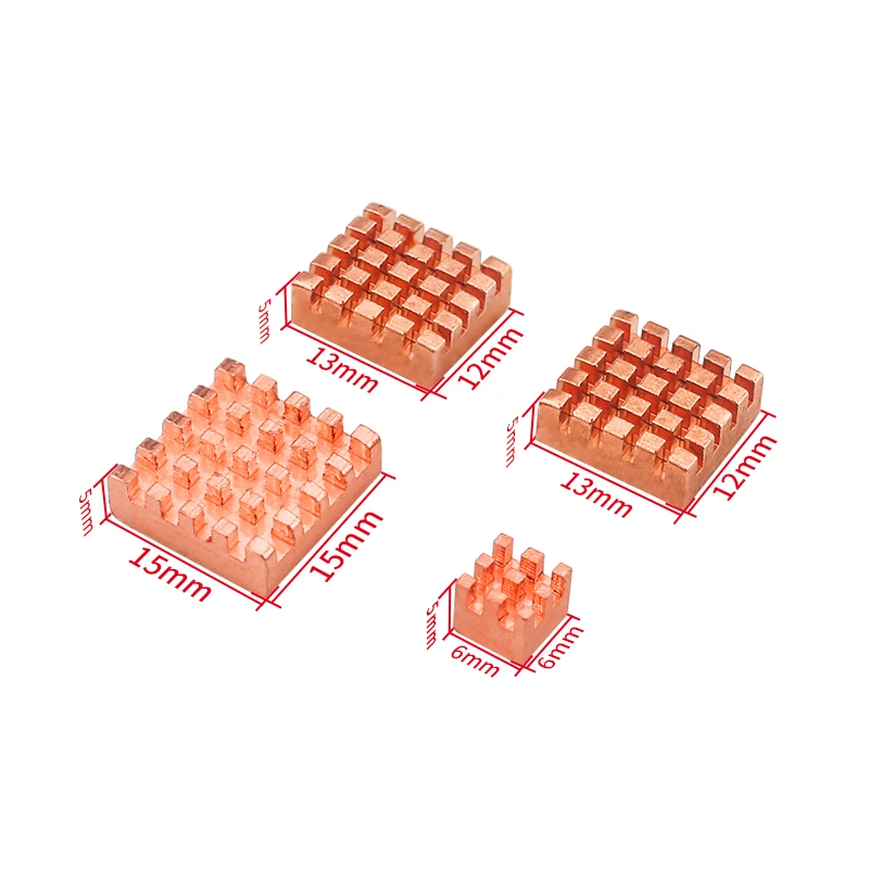 Orange Pi 3 4 LTS Heat Sink Copper Aluminum Alloy Radiator Passive Cooling Heats