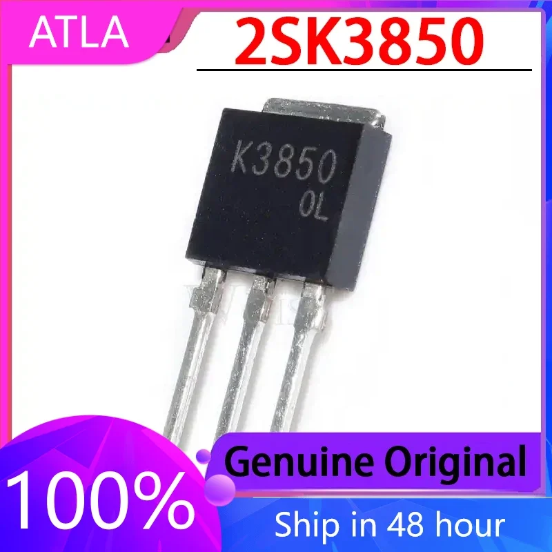 

5PCS 2SK3850 K3850 Brand New Stock MOS Field-effect Transistor TO-251 600V