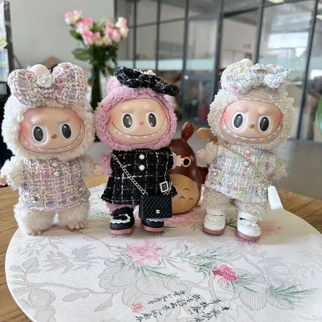 Luxury-Inspired Soft Outfit Set For 17cm Designer Dolls U2013 Cute