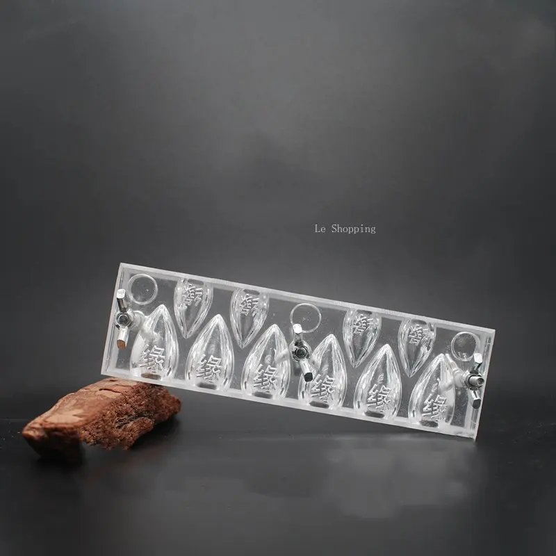 Reflow Tower Incense Making Mold Acrylic Incense Mold Backflow Burner Aromatherapy Meditation