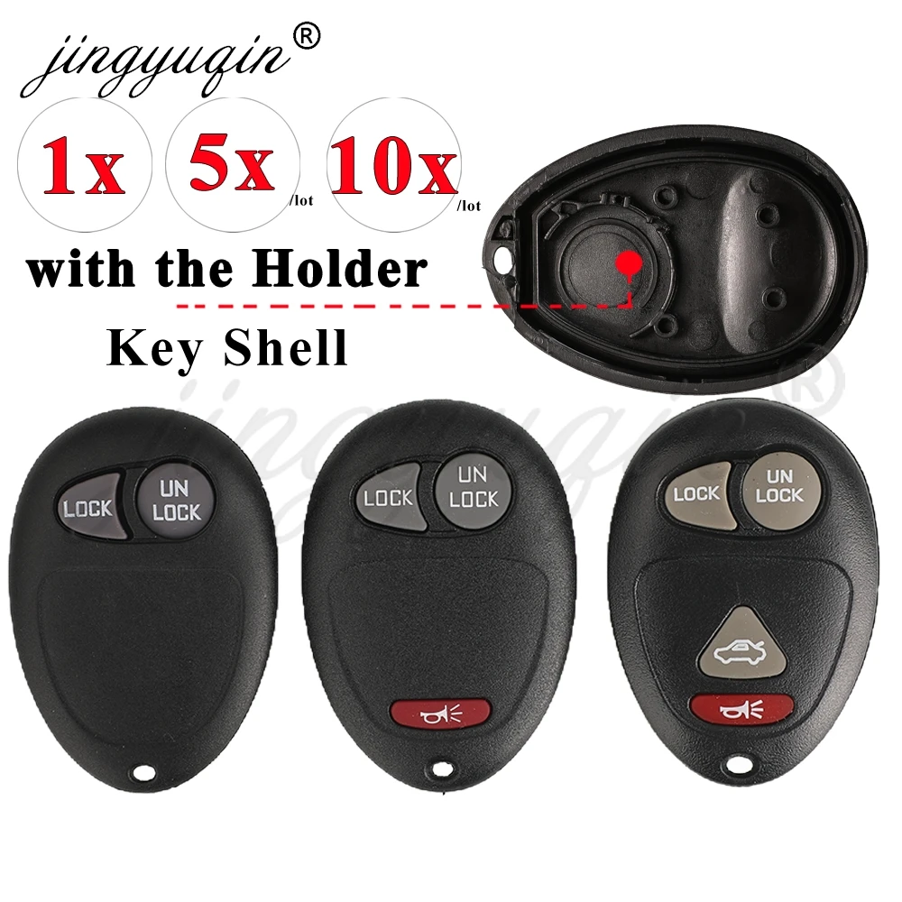 Guscio per chiave auto per Hummer H3, Chevrolet Colorado, Venture, GMC Canyon, Pontiac Montana, Oldsmobile Silhouette - Custodia per telecomando