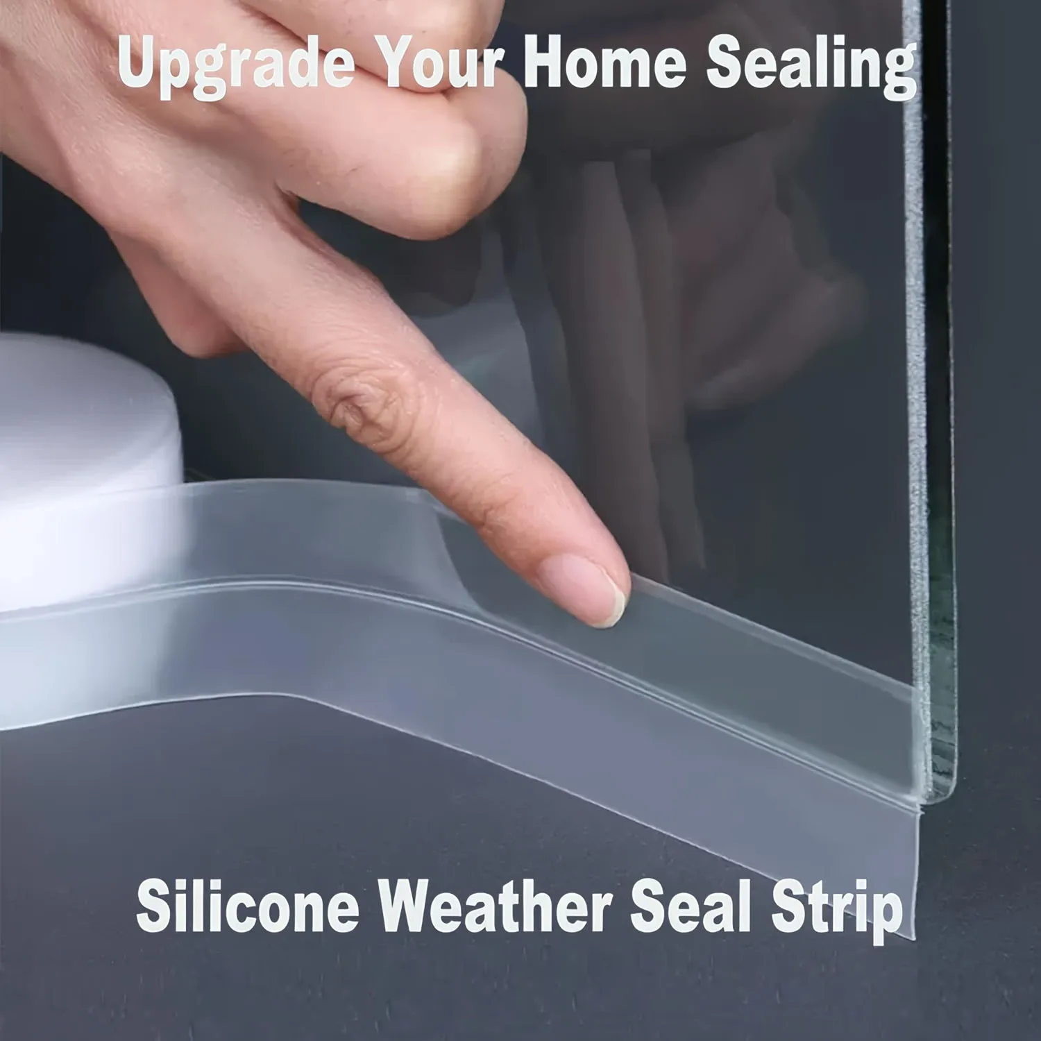 Weatherproof Self-Adhesive Door and Window Seal Strip