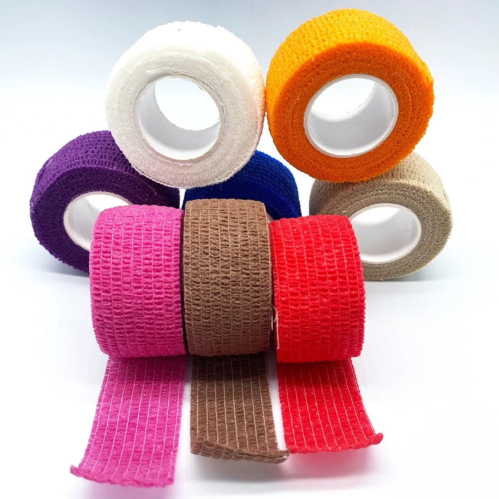 

50 pcs Disposable Self-adhesive Elastic Bandage Tattoo Accessories Tattoo GRIP COVER Wide Elbow Tattoo Power Supply 4.5 meters