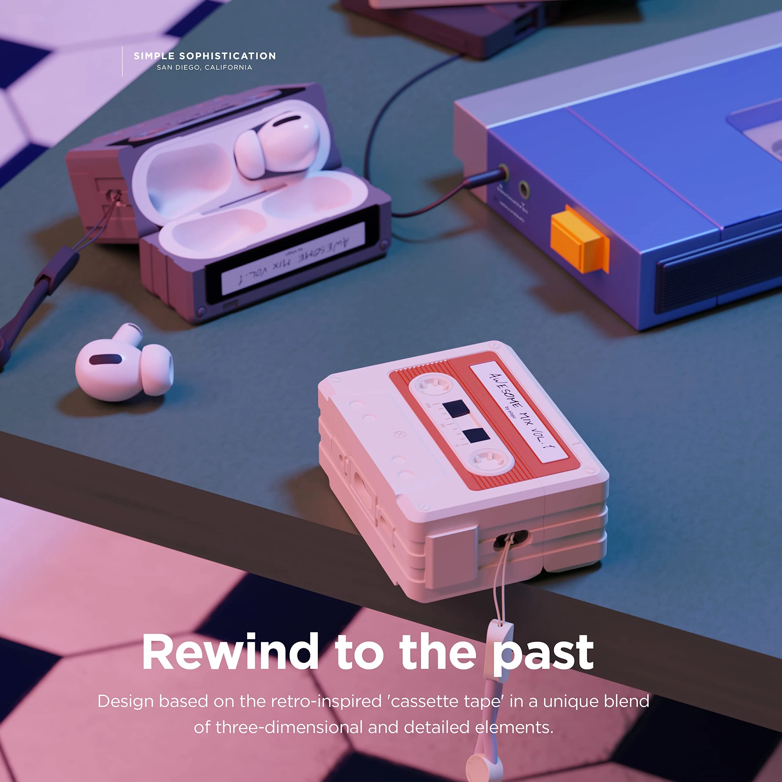 Чехол для AirPods Pro 2-го поколения