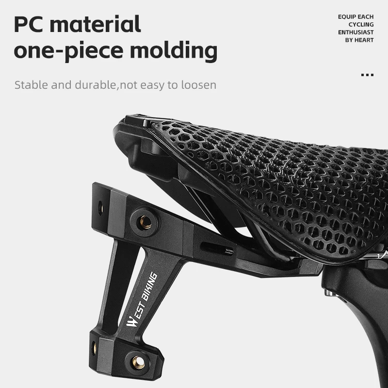 WEST BIKING Bicycle Water Bottle Cage Saddle Extender Water Cup Holder Adapter Cycling Kettle Mount Bracket MTB Bike Accessories Bicycle Water Bottle Cage Bicycle Bottle Holder Bicycle Expansion Bracket