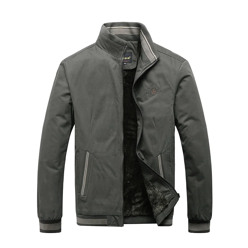 2022 Thermal Vest Coat High Quality M-5XL Winter Men's Jacket Autumn Men's Jacket 100% Cotton Casual Solid Color Fashion Vintage