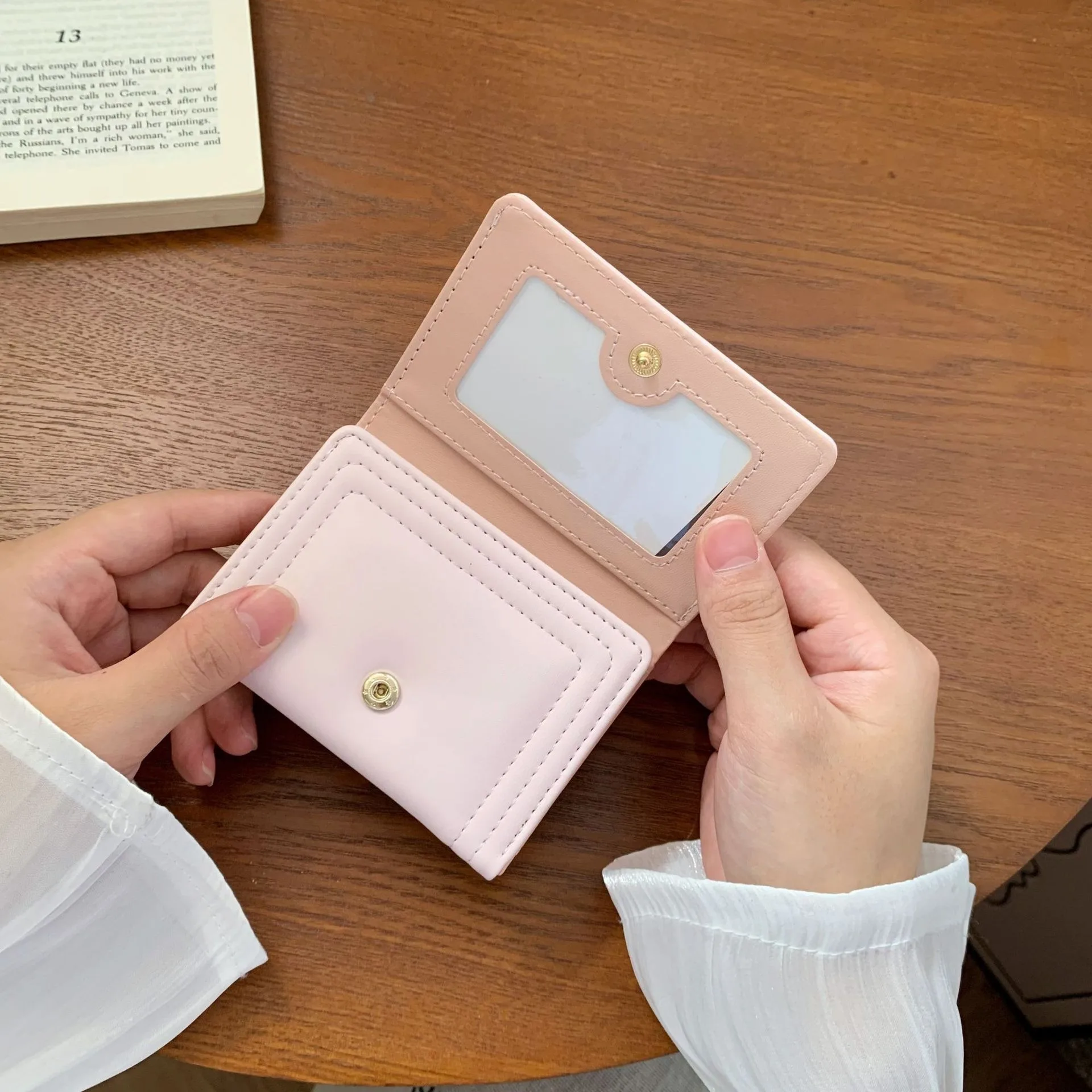 Cute Bow Women's Wallet Short Zipper Student Card Holder Key ID Bank Storage Bags Money Bag Coin Purse For Girls Gifts 2025