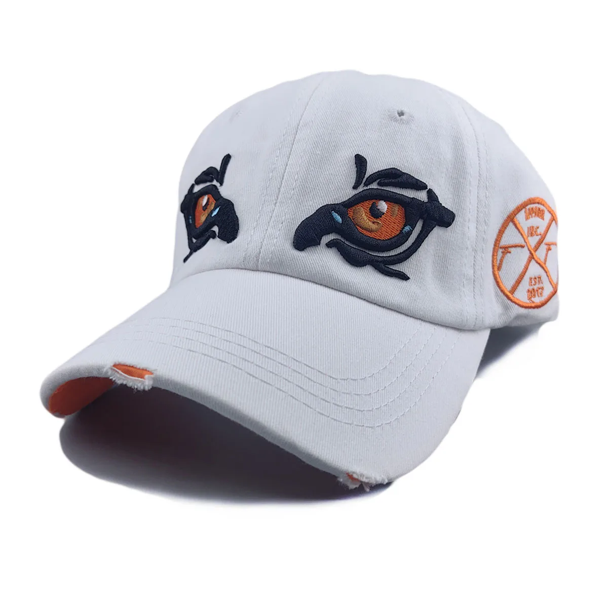 Neue gewaschene Frauen Baumwolle Baseball Cap verstellbare Hüte Erwachsene Männer Eagle Eye Stickerei Snapback Outdoor Sommer Run Trucker Hüte – Detail 5
