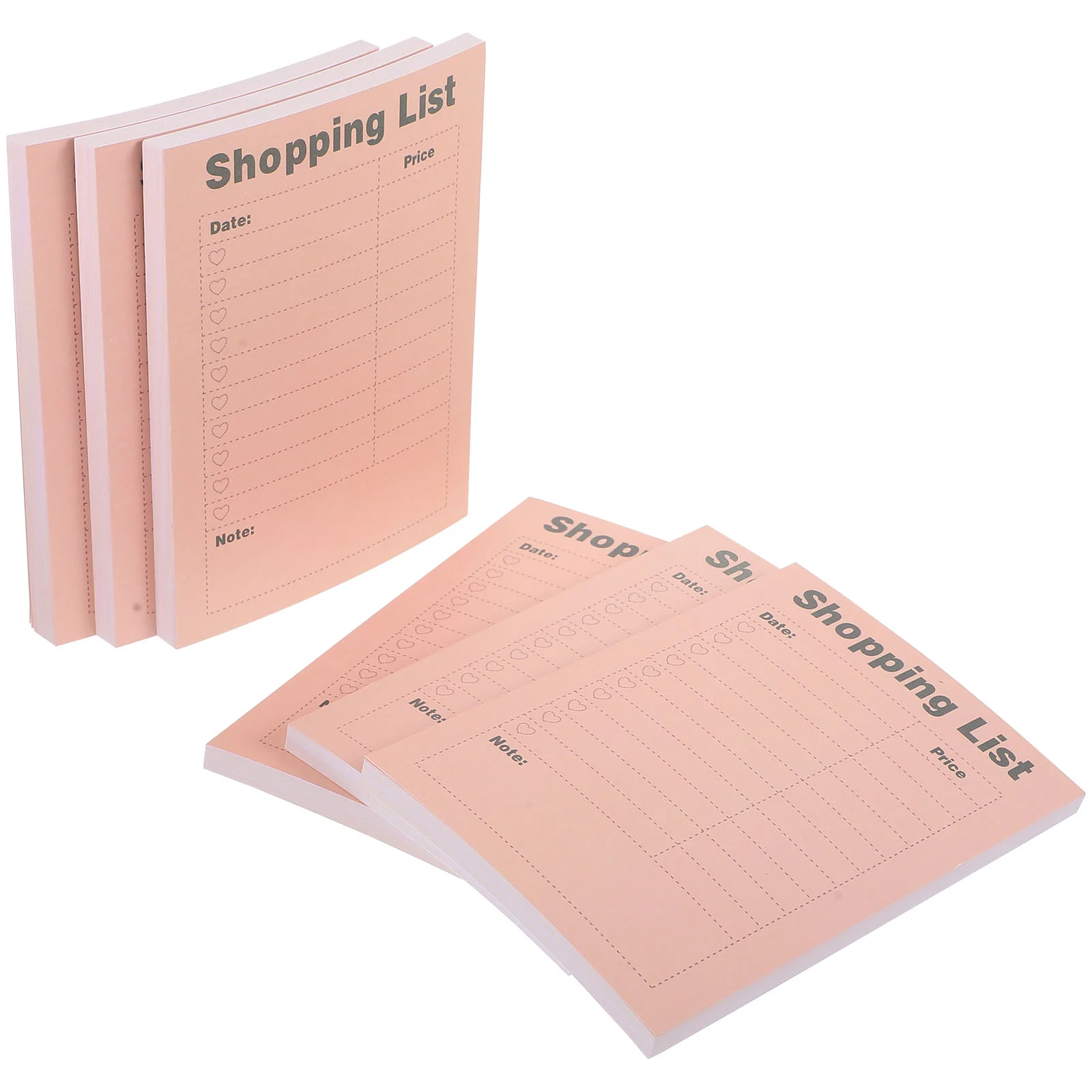 6 Books of Grocery List Planning Pad Convenient Shopping List Planner Notepad Pocket Pad