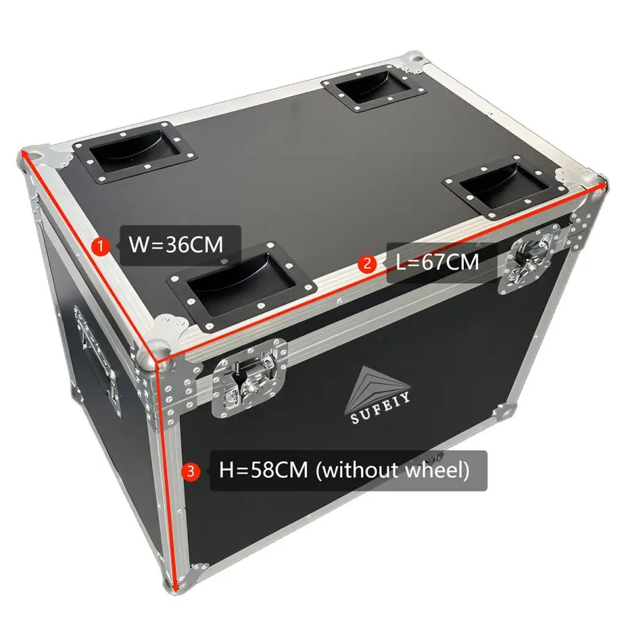 0 Tax 2 Flycases Mini Beam 230W 7R Moving Head Light Beam 7r