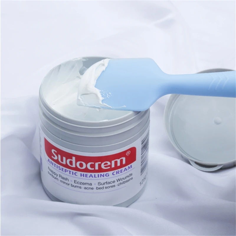 Upgraded Baby Diaper Cream Brush Applicator Soft Silicone with Suction Base Baby Butt Paste Spatula for Babies Newborn