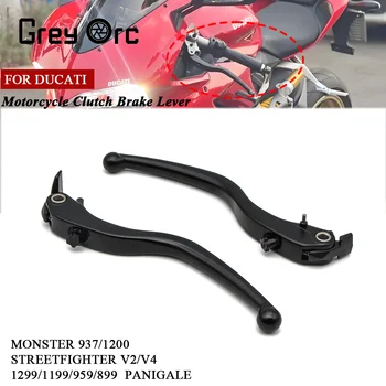 Per Ducati 848/EVO 999 899 959 Panigale 1098 1198 1199 1299 V4 DIAVEL/CARBON/XDiavel/S MULTISTRADA 1200 Moto Leva Frizione Freno