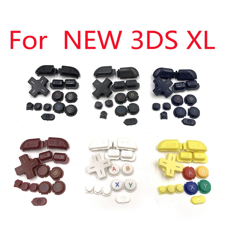 Complete Full Button Set A B X Y L R ZL ZR D-pad Home For Nintendo New 3DS XL LL