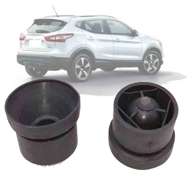 Para NISSAN QASHQAI J11 Acero Inoxidable Cromo Parachoques Delantero  Streamer 1 Piezas (2017+)