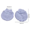 3Pair/set Simple Baby Knit Gloves Newborn Anti-eat Hand Anti-Grab Glove 6