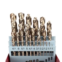 HSS-Co M35 forets hélicoïdaux à tige droite en Cobalt de haute qualité, accessoires d'outils électriques pour le perçage du métal, de l'acier inoxydable 2
