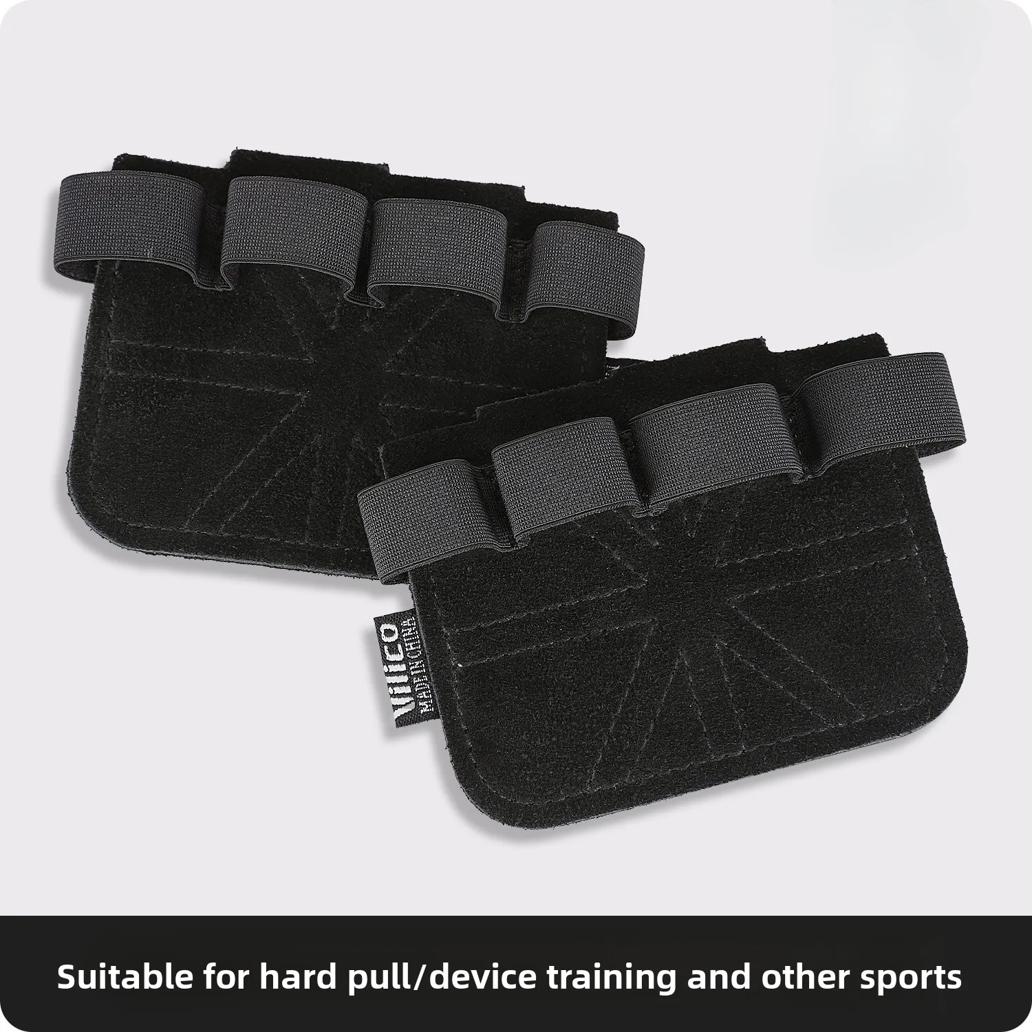 Leather Weight Lifting Training Gloves for Enhanced Grip and Palm Protection