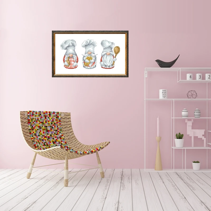 �ֹ� �ݾ� ũ�ν� ��Ƽġ ��Ű�� ŰƮ, ĵ���� ��� �ڼ�, DIY ���� �ٴ���, 18ct, 14ct