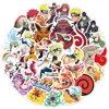 50Pcs Naruto Stickers Not Repeating Uzumaki Naruto Kakashi Uchiha Sasuke Itachi Kawaii Cartoon Waterproof Stiker Toys 3
