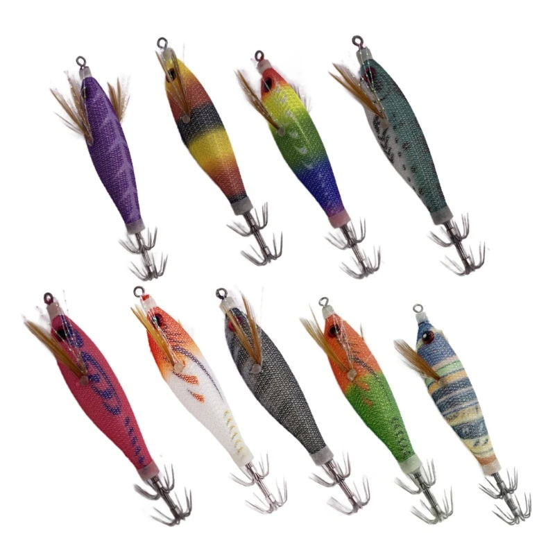 

Soft Fishing Lures Shrimp Hook Artificial Glow Cuttlefish Tackle Fishing Tackles