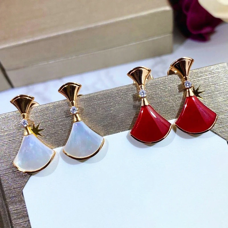 

Женские серьги из серебра 925 пробы, с натуральным агатом