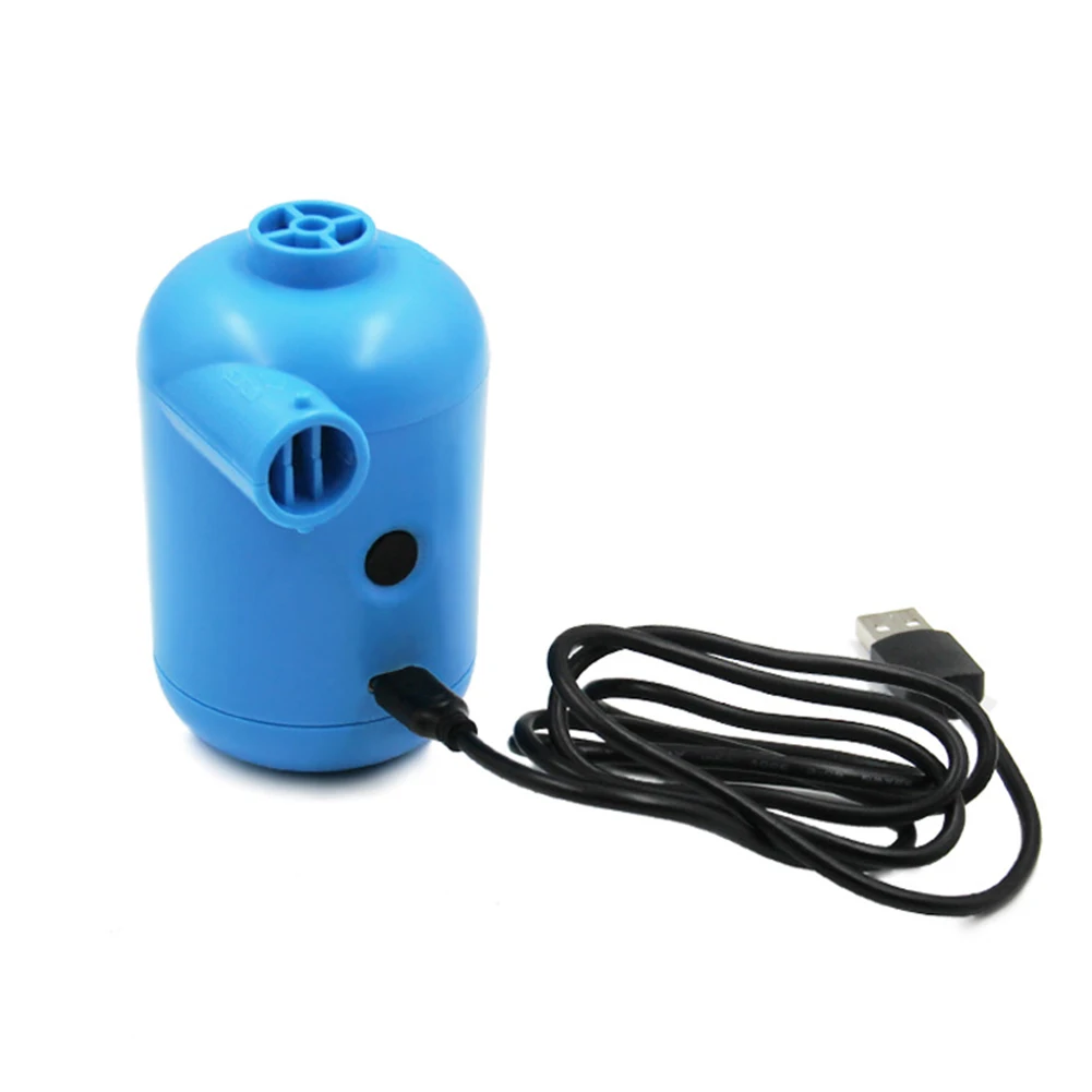 PVC USB Electric Air Pump Kits Air Mattress Boat Sofa Auto Inflatable Pump for Car Portable Electric Inflator