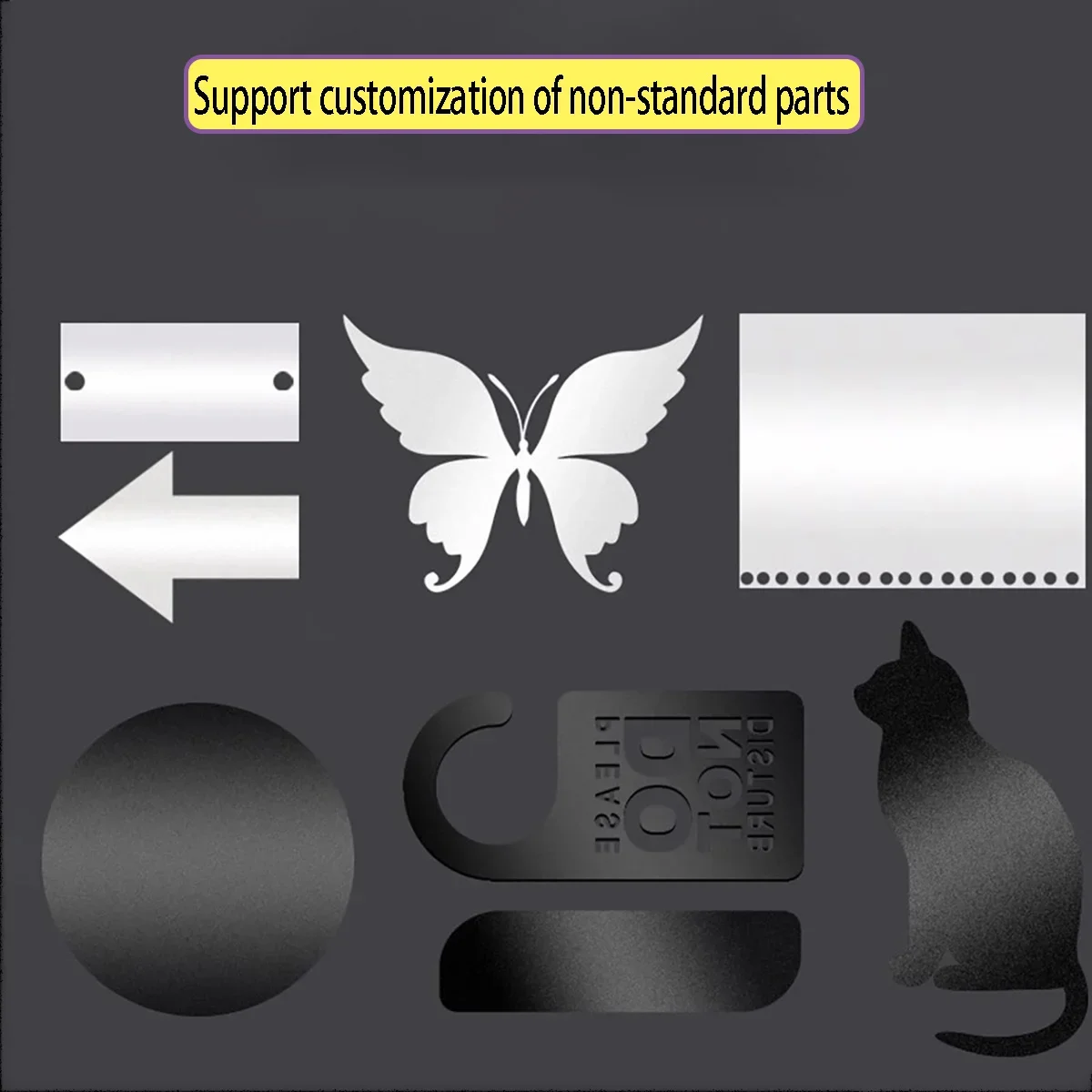 Mattierte PP-Platten in Schwarz/Weiß, 0,3/0,4/0,5/0,6/0,8/1/1,5/2mm für Bastelarbeiten & Modellbau – Detail 9
