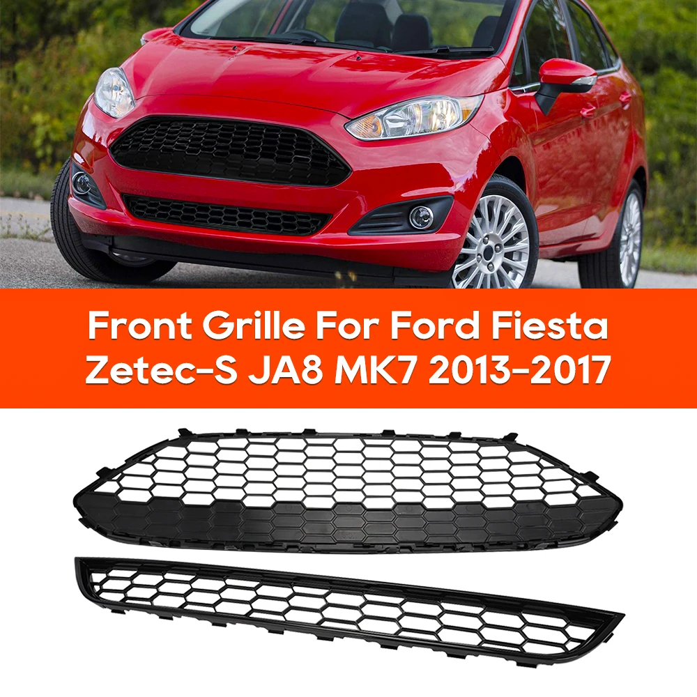 Ford Fiesta MK8 2017 - 2022 Front Bumper Grille No Hole Left