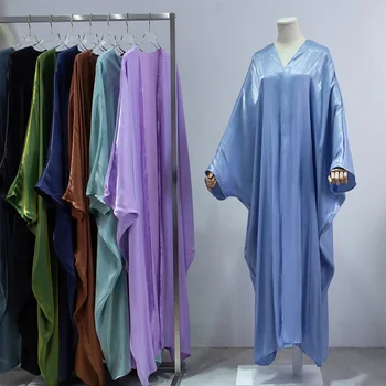 Muslim Open Front Abayas Smocking Sleeve Kaftans Prayer Women Jilbabs Cardigan Coat Islamic Clothing Dubai Saudi Robe Turkish