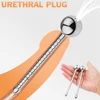 Male Stainless Steel Urethral Plug Sex Shop Hollow Penis Plug Urethra Stimulate Dilator Male Masturbator Erotic Sex Toys For Men 1