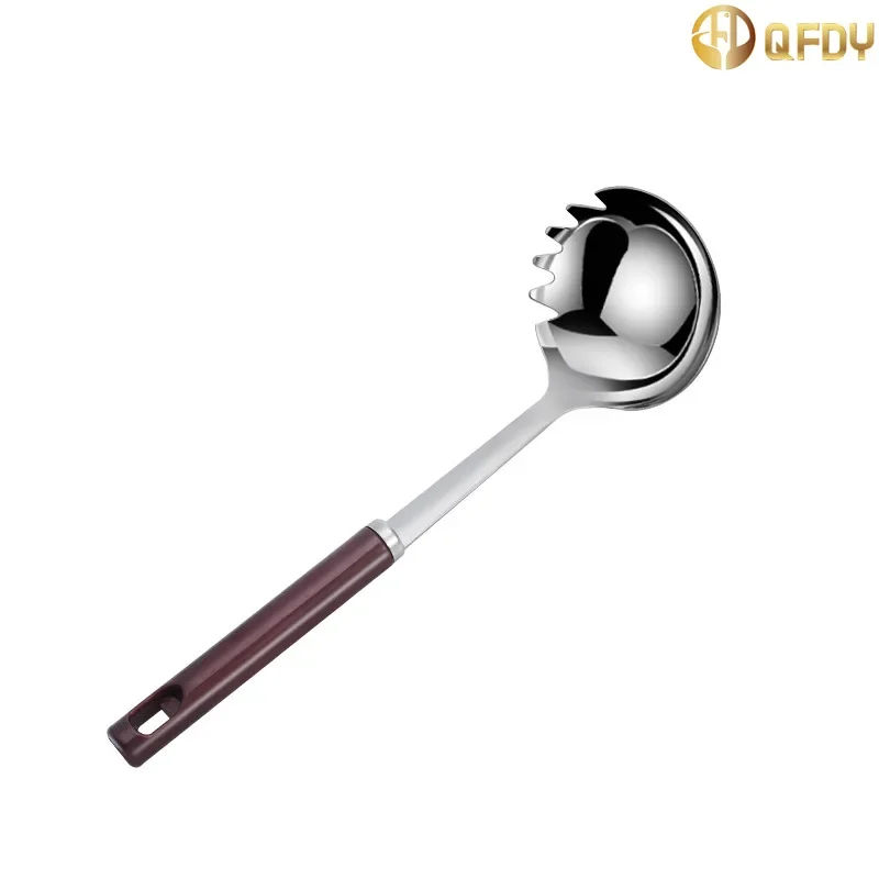 7-piece stainless steel kitchenware Cooking Accessories Cooking utensils Wok spatula gadget handle slotted spoon