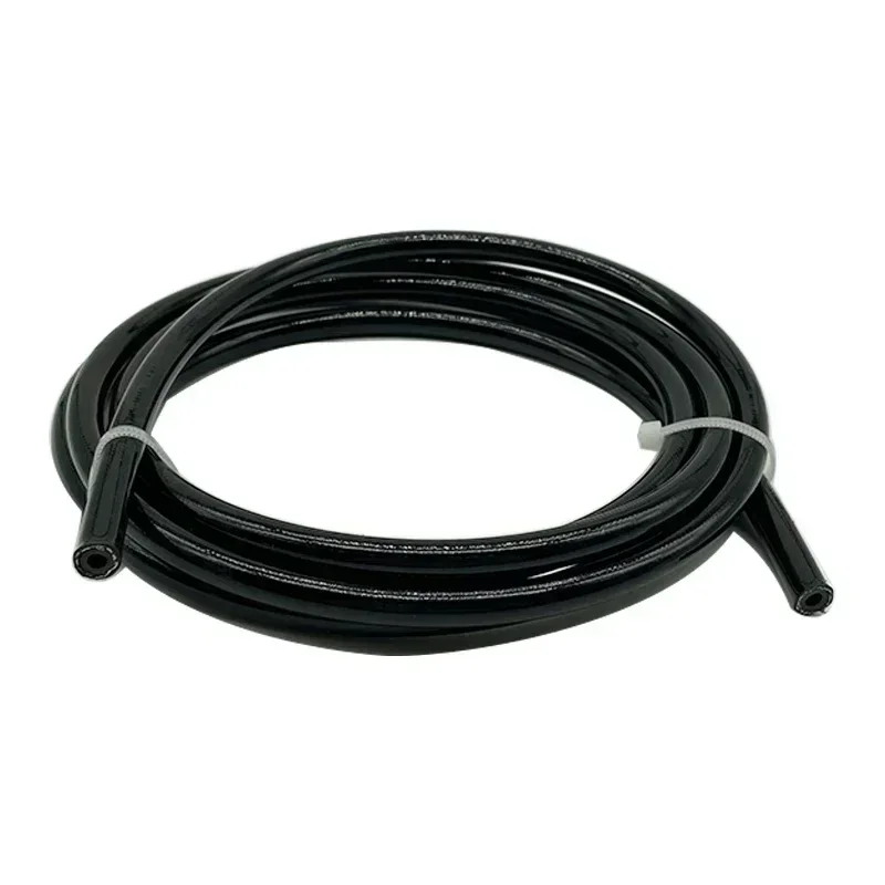 3m/9.8ft AN3 Stainless Steel Braided Motorcycle Hydraulic Brake Line Nylon Clutch Oil Fuel Hose Tube Pipe Dirt Bike ATV Moped