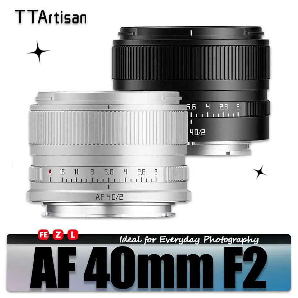 TTartisan AF 40mm F2 レンズ 新品 新品)銘匠光学 (めいしょうこうがく) TTArtisan AF 40mm F2（ソニーE用