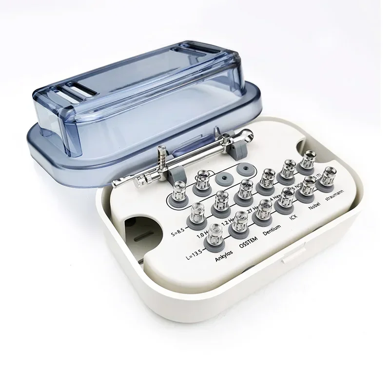 Implant Dentaire Clé Dynamométrique à Cliquet Universel 10–40 NCM Hexagonale 6,35 Mm Et 4 Mm NEUF