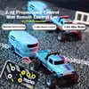 1:64 Speed Mini Off-Road Remote Control Car Alloy Cool Lighting Shock Absorption Children's Desktop Competition Toy Small Gift 3