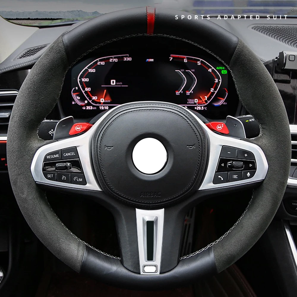 BMW 3シリーズ用ステアリングホイール交換カバー,2020,2021,2022,m1,m2,赤いボタン,運転モード,活性化スイッチ用 -  AliExpress