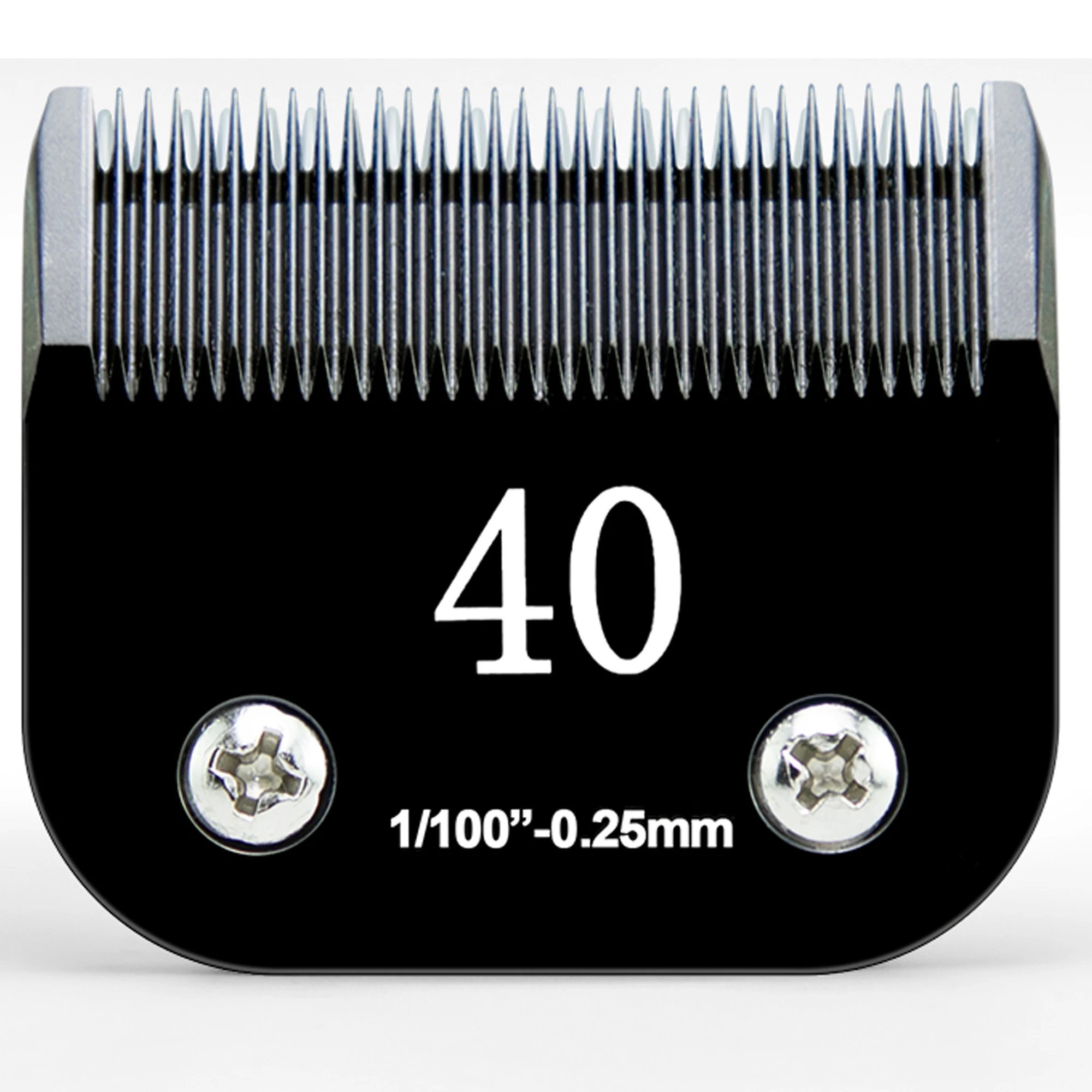 Lame Tondeuse 10F Coupe 1.6 Mm - Acier Inoxydable + Céramique Titane - Pour Wahl KM2, KM5, KM10, Andis, Oster