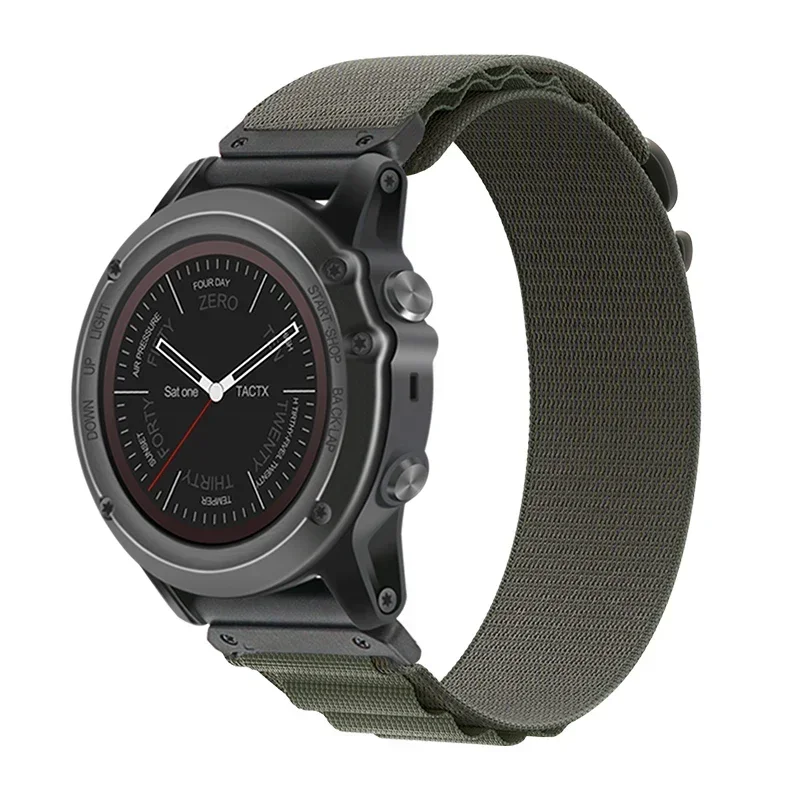Premium Nylon Quick Fit Loop Band - Adjustable 22mm/26mm Strap