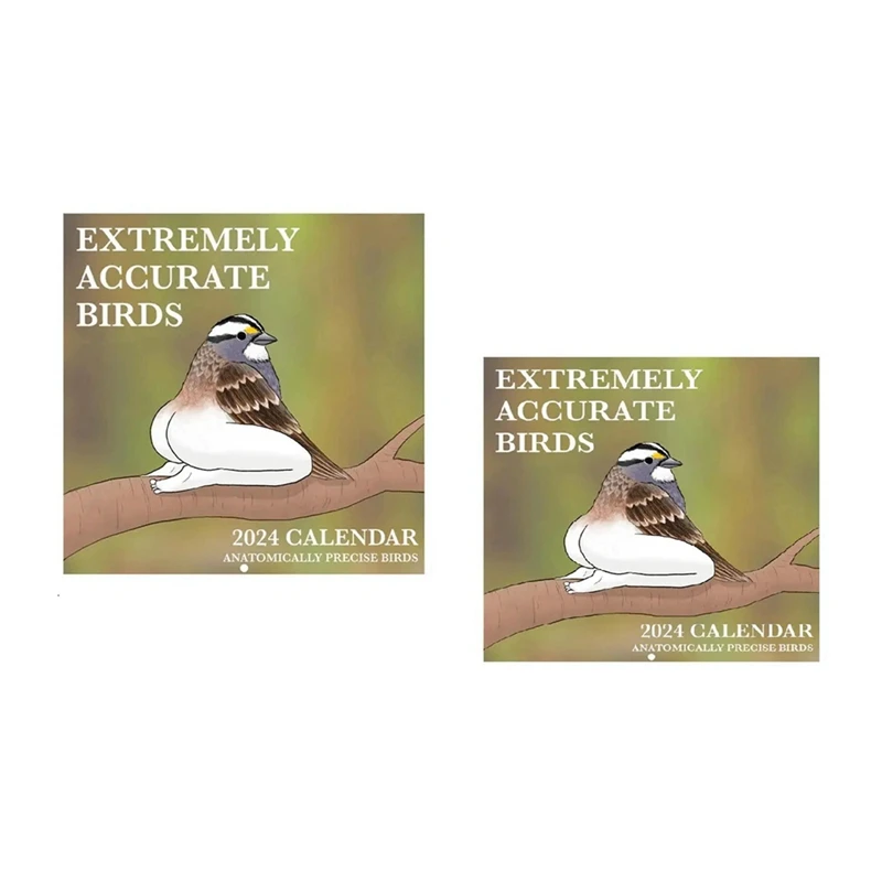 

Desk Calendar Set Kit 2024 Calendar Kit Of Extremely Accurate Birds Cartoon Standing Flipdesktop Calendar Daily Planning Monthly