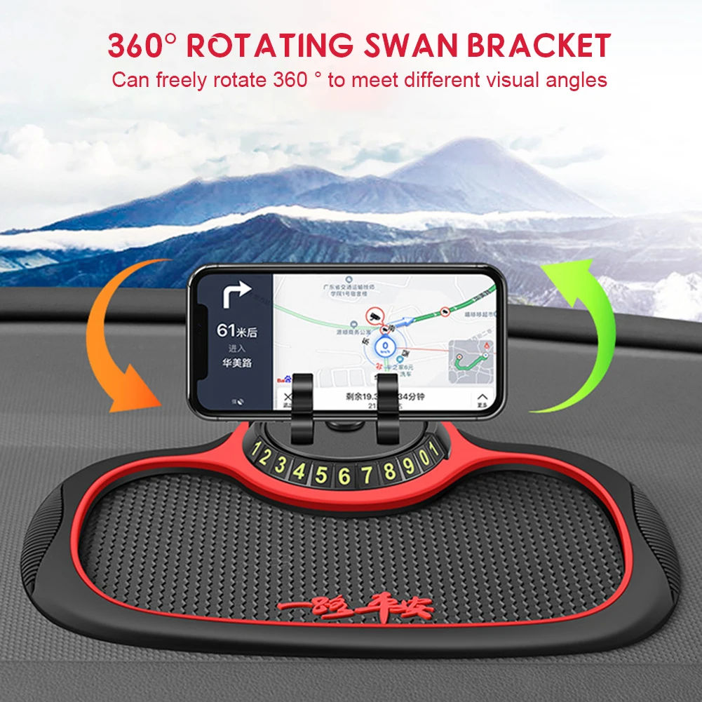 

Large Phone Holder Anti-Slip Mat For Automotive Multi-Purpose Anti Skid Car Storage Pad For Van Truck